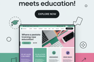 web design for real estate school