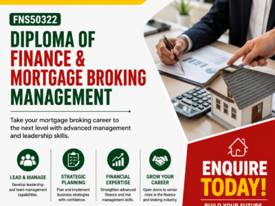 FNS50322 Diploma of Finance and Mortgage Broking Management